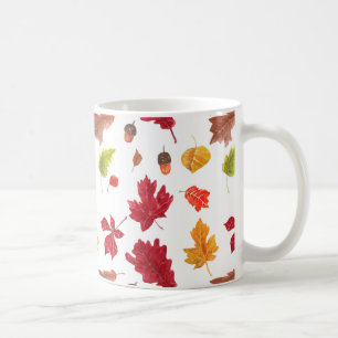 Hösten mönster kaffemugg