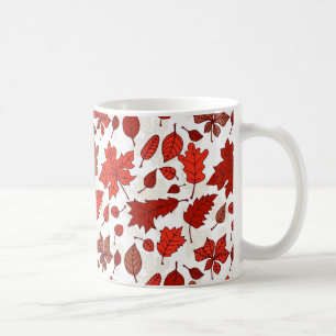Hösten mönster kaffemugg