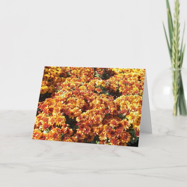 Hösten Morsa Helgkort (Framsida)