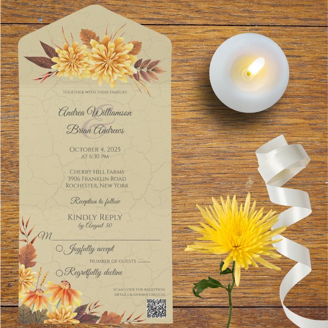 Hösten Morsa med QR-kod (Available without QR code or with or without dinner options. )