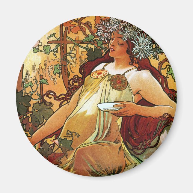 Hösten, Mucha Magnet (Framsidan)