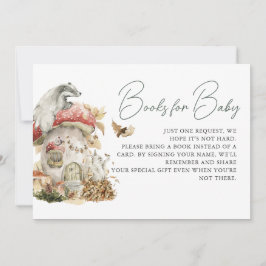 Hösten Mushroom | Begäran om träskog Bok Inbjudningar