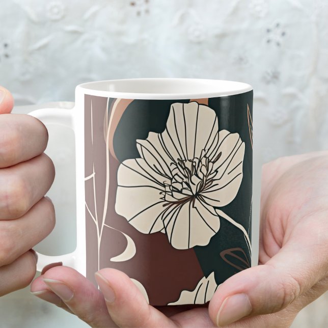 Hösten Noir Blommars Morgonvälsignelse Mugg (Skapare uppladdad)