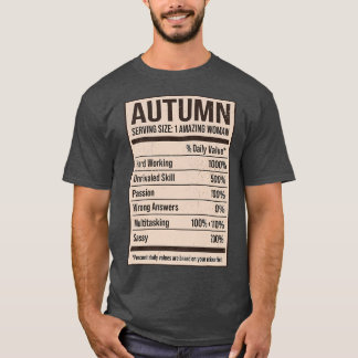 Hösten Nutrition Facts Namn Nickname Alias Title F T Shirt
