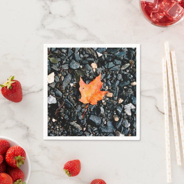 Hösten Orange Löv Pappersservett (Insitu)