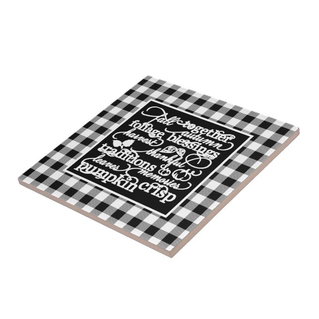 Hösten ord kakelplatta (Sidan)