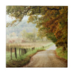 Hösten på en Land-väg Kakelplatta<br><div class="desc">Hemdepartement</div>