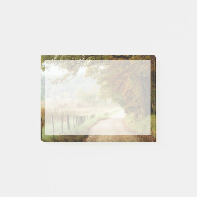 Hösten på en Land-väg Post-it Block (Framsida)