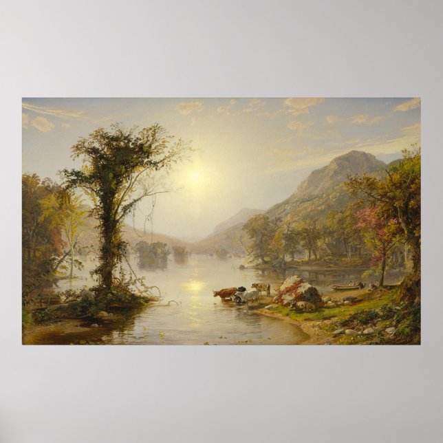 Hösten på Greenwood Sjö Poster (Framsidan)