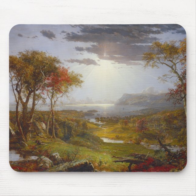 Hösten på Hudsonfloden (delstaten New York) Musmatta (Framsidan)