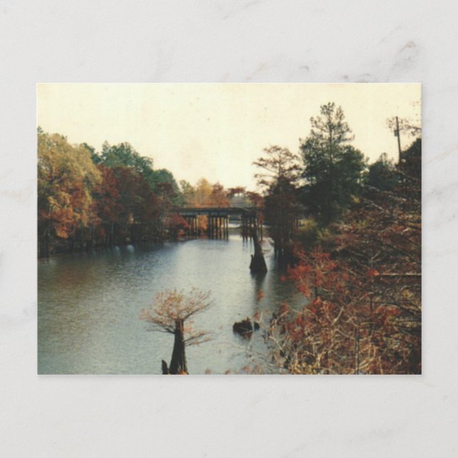 Hösten på Vatten - vykort (Framsida)