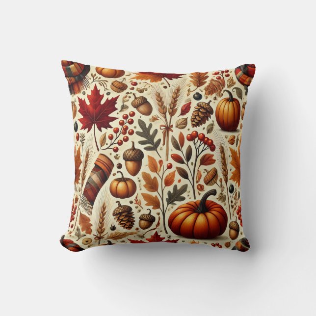 Hösten Pillow Cushion Kudde (Framsida)
