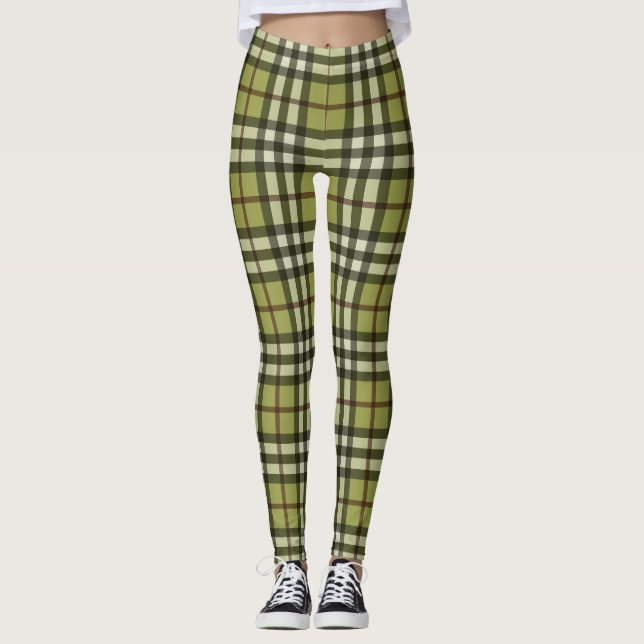 Hösten Play Mönster Leggings (Framsida)