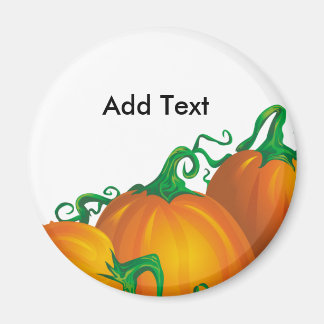 Hösten Pumpkin Anpassade Magnet