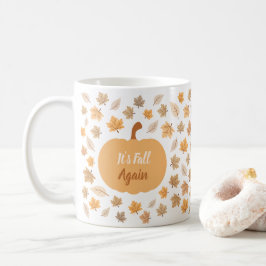 Hösten Pumpkin Det är snart tillbaka Kaffemugg