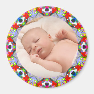 Hösten Ram New Grandparent's Gift Baby Photo Magnet