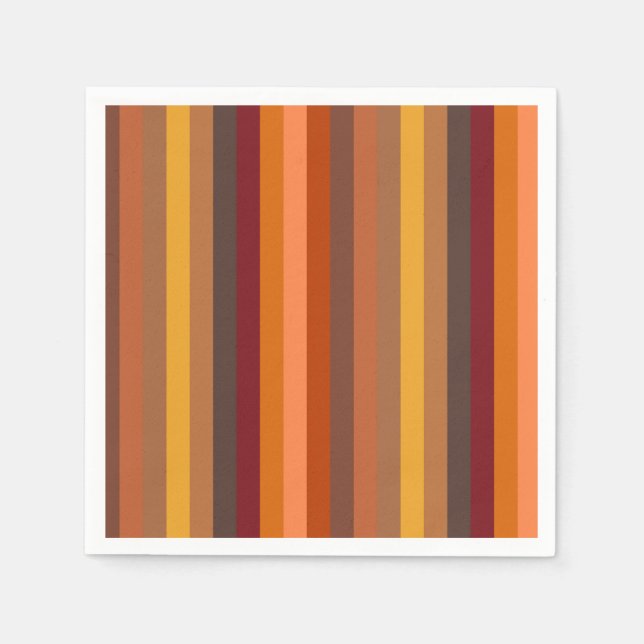 Hösten rand pappersservett (Framsidan)