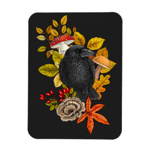 Hösten raven magnet