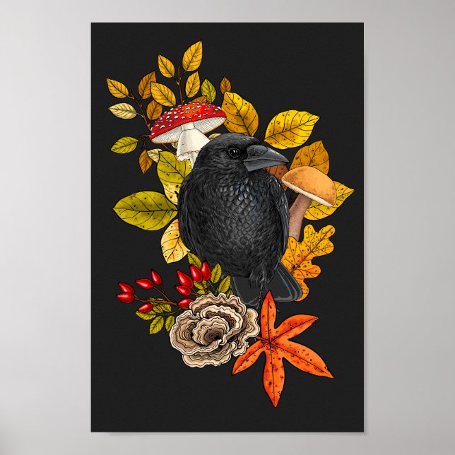 Hösten raven poster (Framsidan)