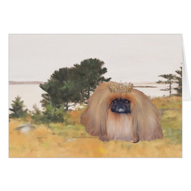 Hösten Shore Hälsningskort (Framsidan Horizontal)