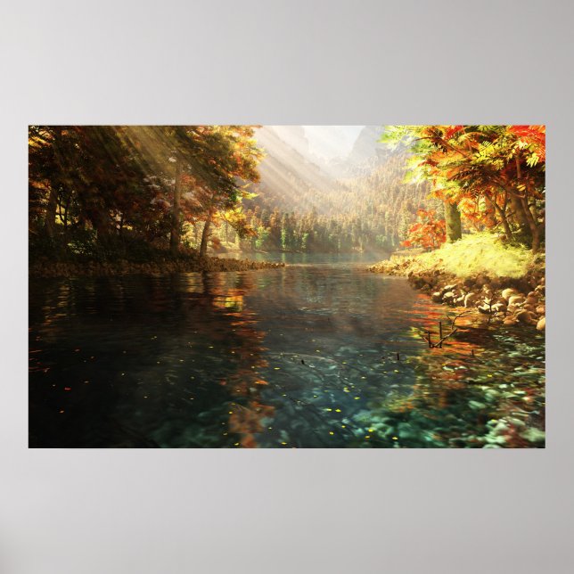 Hösten Sierra Poster (Framsidan)