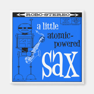 Hösten Sjö ’ATOMIC SAX’ Magnet