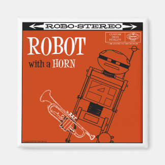 Hösten Sjö "ROBOT WITH A HORN" Magnet