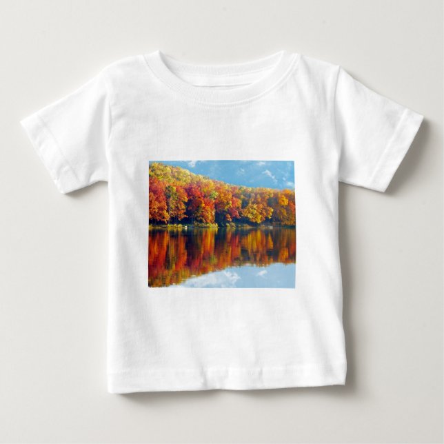 Hösten Sjö T-shirt (Framsida)