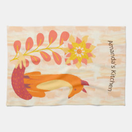 Hösten Skogen Kökshandduk