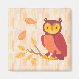 Hösten Skogen Magnet