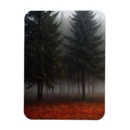 Hösten Skogen Magnet