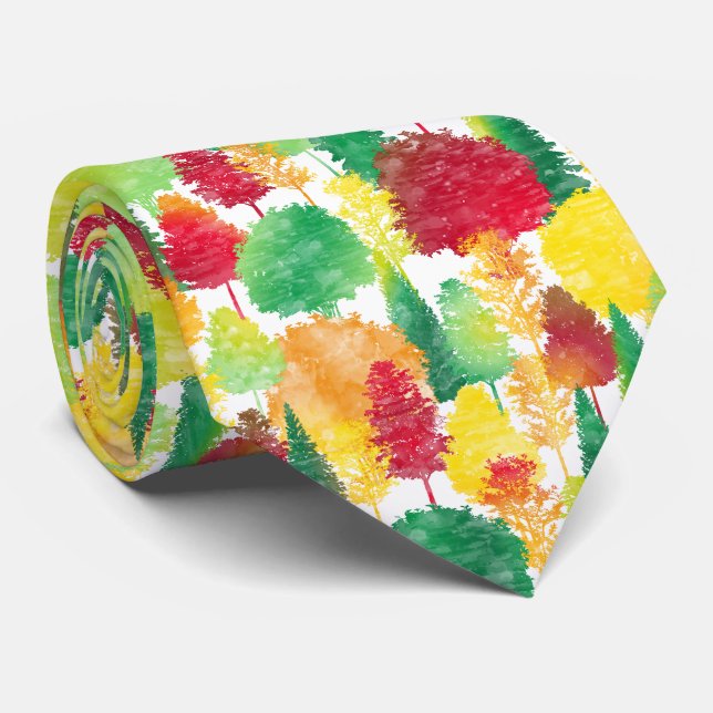 Hösten Skogen Mönster Slips (Rullad)