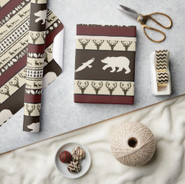 Hösten skogen presentpapper