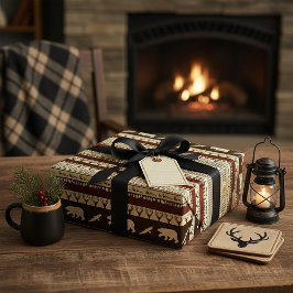 Hösten skogen presentpapper