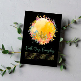 Hösten skyddar planetens jorddag varje dag vykort