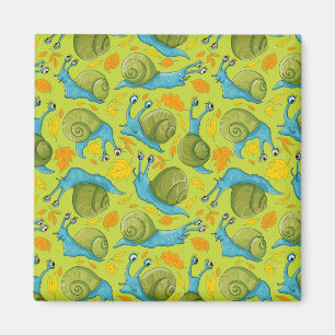 Hösten snigel magnet