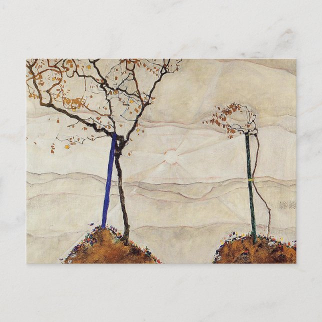 Hösten Sol Vykort (Framsida)