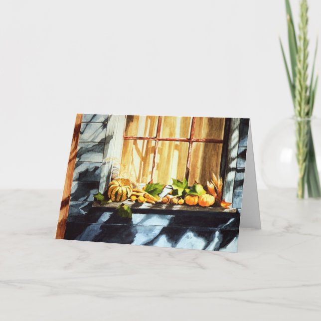 Hösten Splendor Helgkort (Framsida)