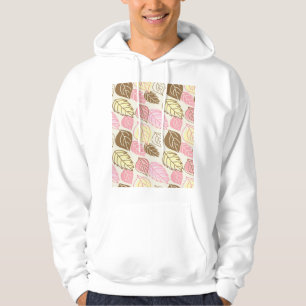 Hösten Splendor: Löv sjölösa Mönster Hoodie