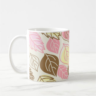 Hösten Splendor: Löv sjölösa Mönster Kaffemugg