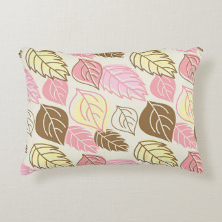 Hösten Splendor: Löv sjölösa Mönster Prydnadskudde