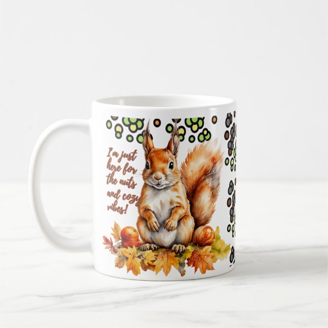 Hösten Squirrel's Nutty Äventyr Kaffemugg (Vänster)