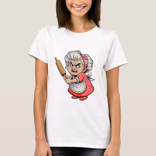 Hösten Tabby katt med Pumpkin Sweater Fall Cute T Shirt (Framsida)