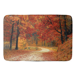 Hösten Träd Bath Mat Badrumsmatta