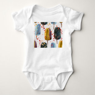 Hösten Träd: Hand Paediatric Watercolor Sömless T Shirt