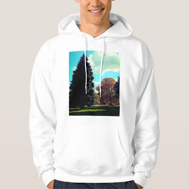 Hösten träd hoodie (Framsida)