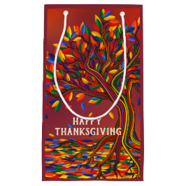 Hösten Träd Personlig Thanksgiving Party
