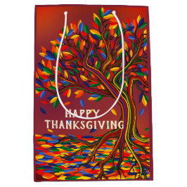 Hösten Träd Personlig Thanksgiving Party