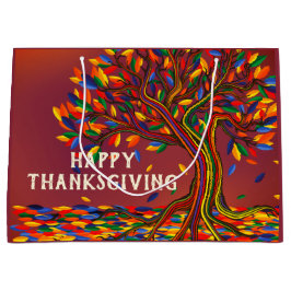 Hösten Träd Personlig Thanksgiving Party