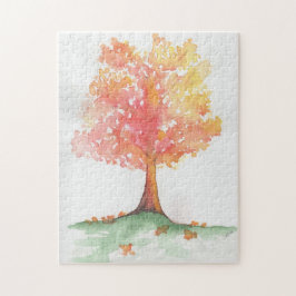 Hösten Träd Pussel